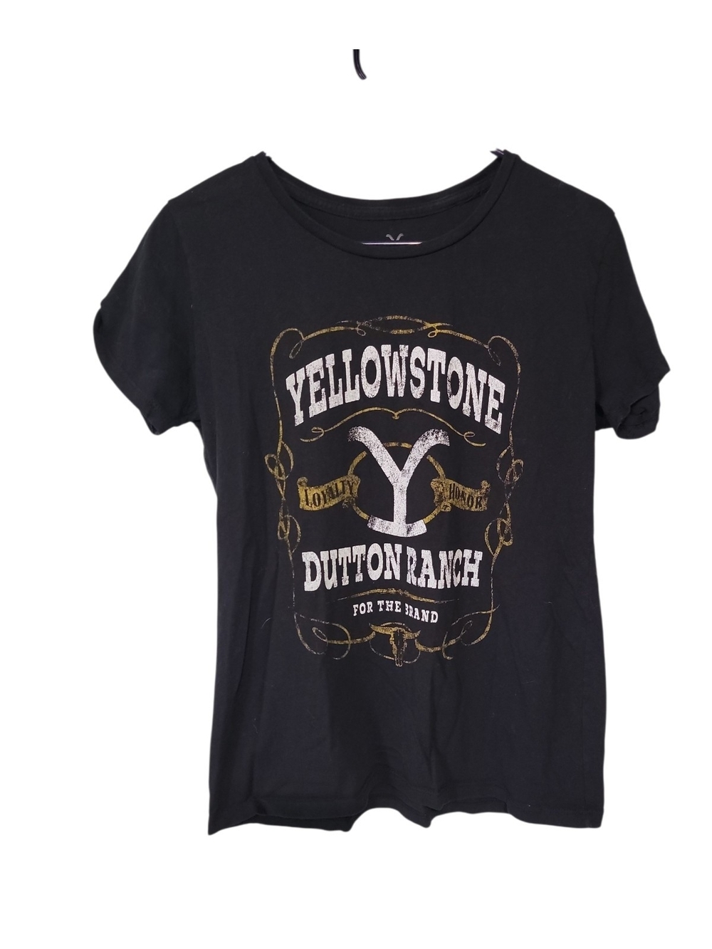 Yellowstone Dutton Ranch Black Graphic Tee